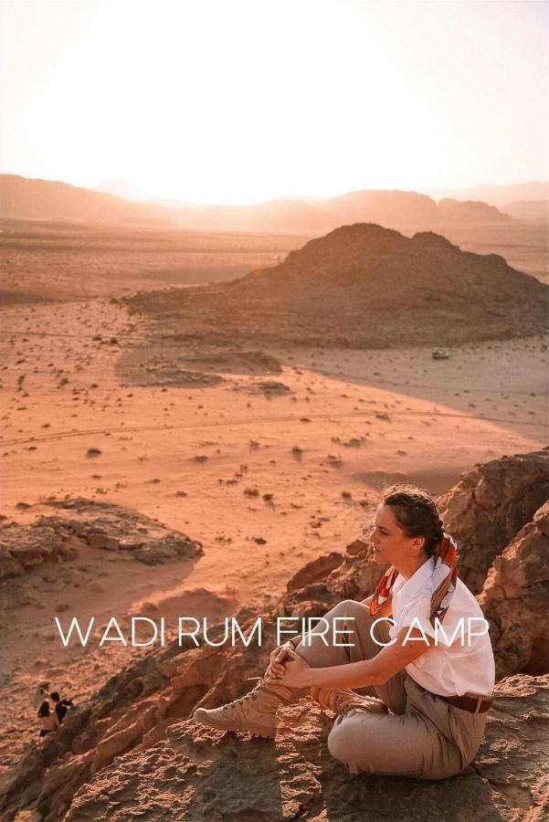 Wadi Rum Fire Camp Hotel Exterior photo