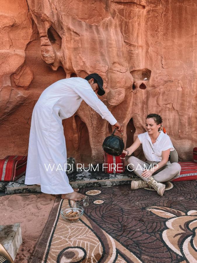 Wadi Rum Fire Camp Hotel Exterior photo