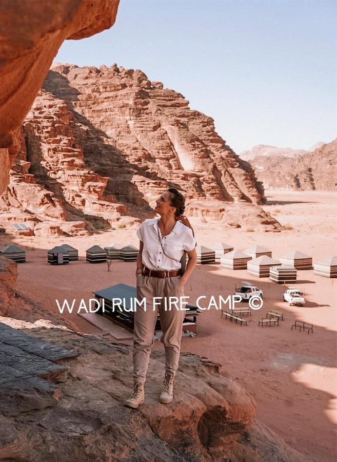 Wadi Rum Fire Camp Hotel Exterior photo