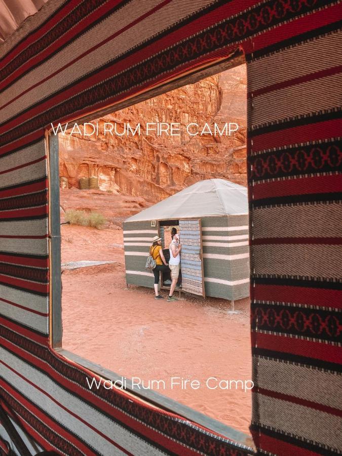 Wadi Rum Fire Camp Hotel Exterior photo