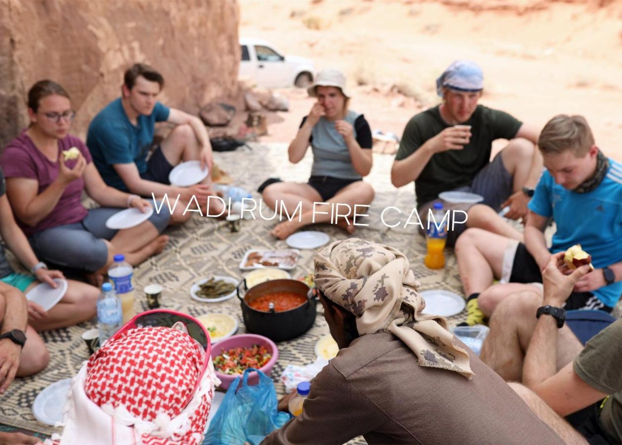 Wadi Rum Fire Camp Hotel Exterior photo