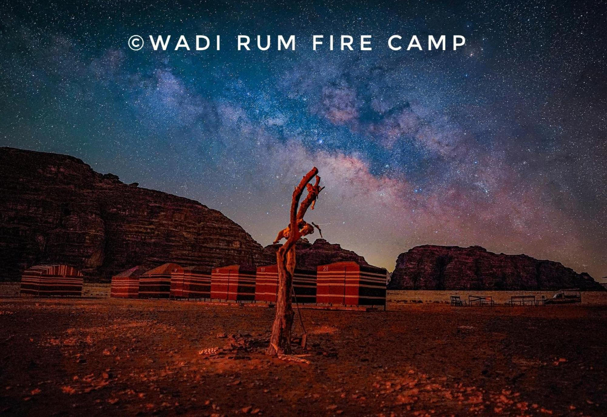 Wadi Rum Fire Camp Hotel Exterior photo